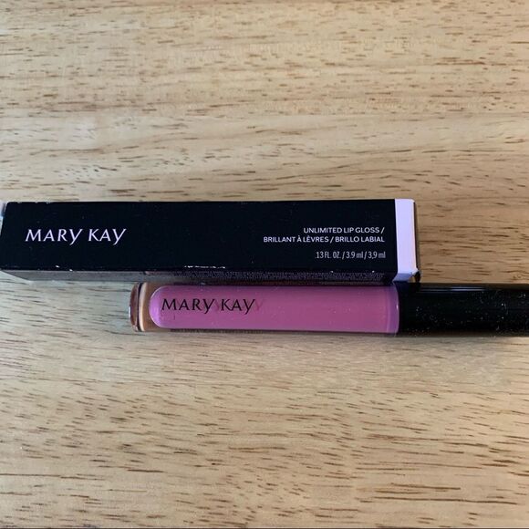 NWT Mary Kay Pink Ballerina Unlimited Lip Gloss New in Box .13 oz - Picture 1 of 4